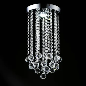 

HAIXIANG LED Lamp Hallway Light Entrance Rain Drop led Staircase Light Dining Room Bedroom Crystal Ceiling Lamp Living Room