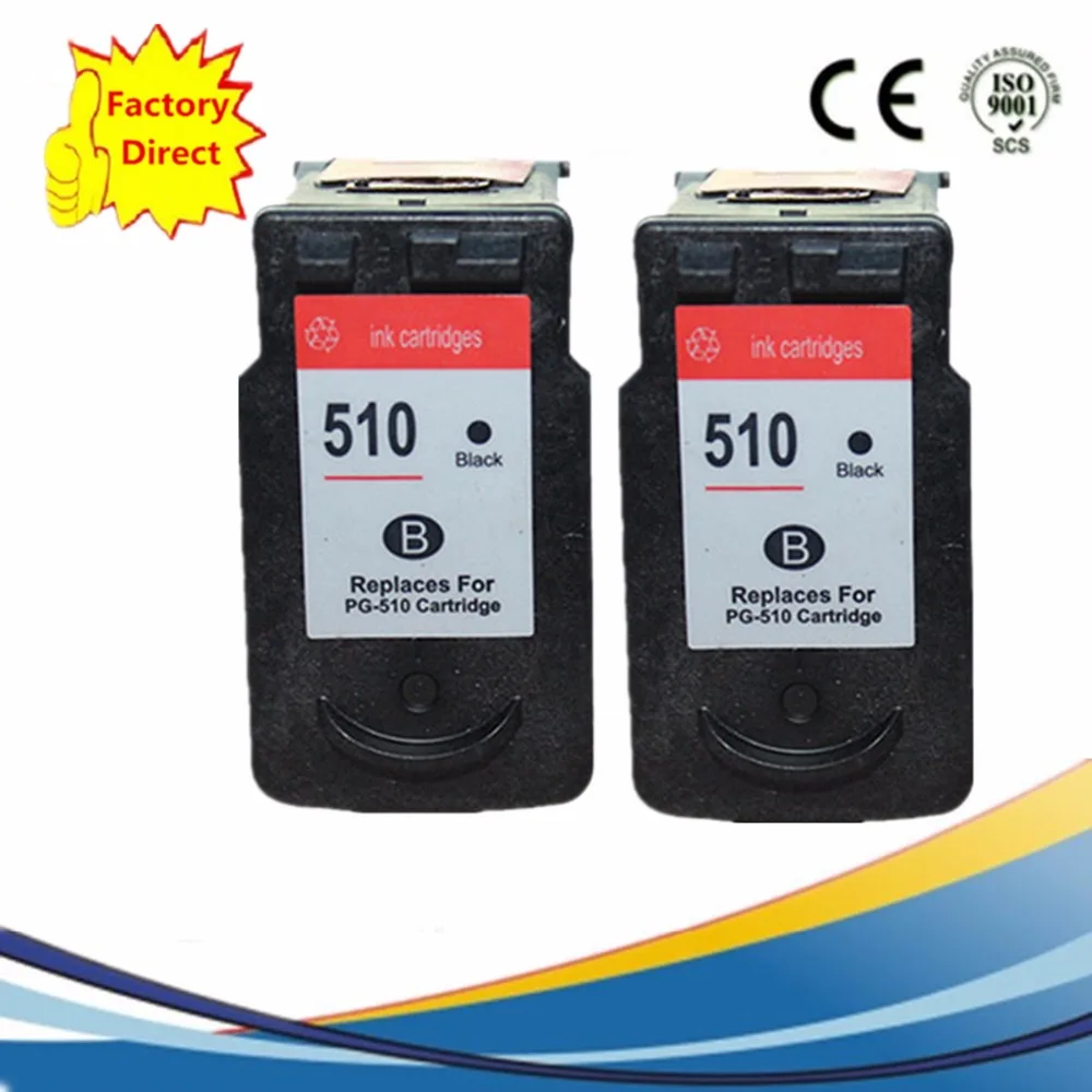 PG 510 XL PG510 чернильные картриджи восстановленные MX330 MX340 MX350 MX410 IP 2700 2702 MP 240 250 252 260 270