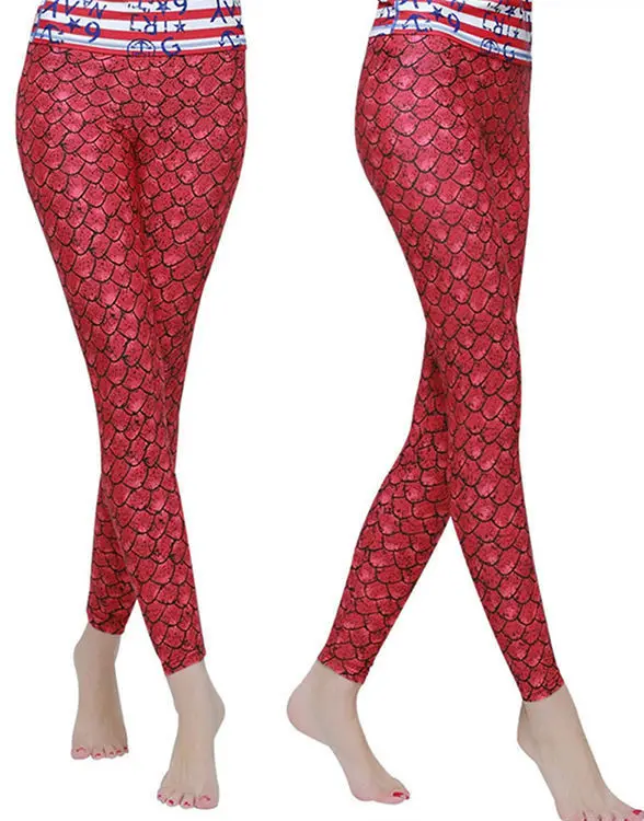 2016 New red Perlage Bodybuilding sports fitness yoga pants lycra rash