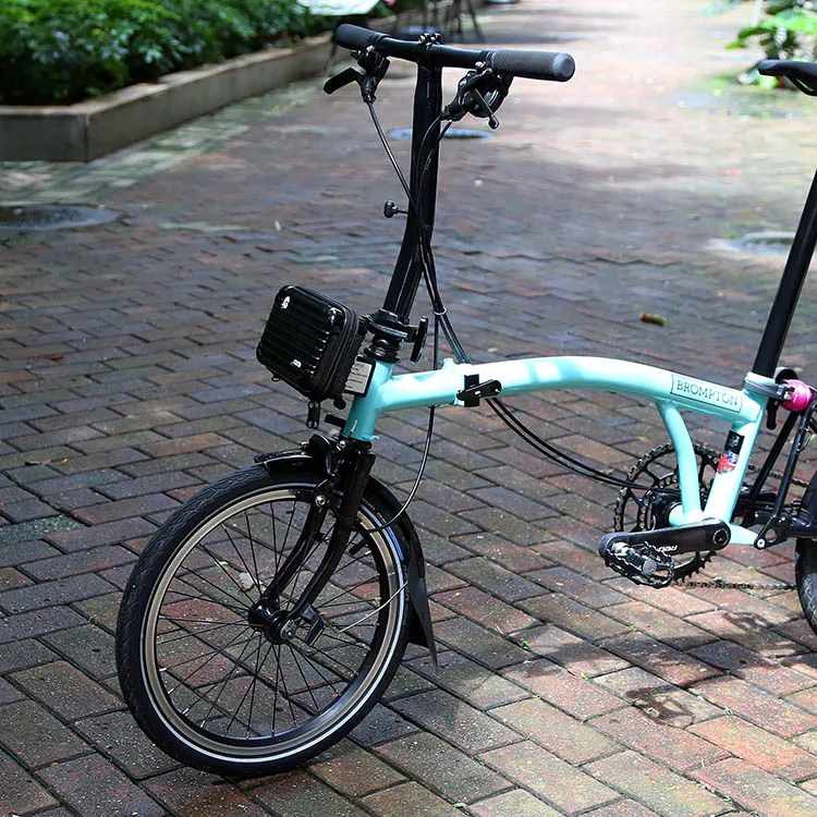Best Mini hard shell front bag for BROMPTON) 5