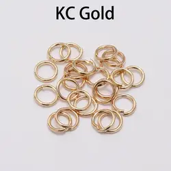 Rose Gold Open Jump Rings - Jewelry Making Connectors (Bulk Pack) - 12mm x 200pcs (KC Gold)