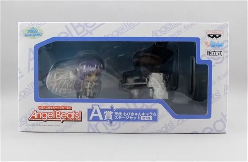 Аниме Angelbeats Figura 6,5 см Angel Beats Tenshi Kanade играть на пианино Фигурки игрушки коллекция кукол