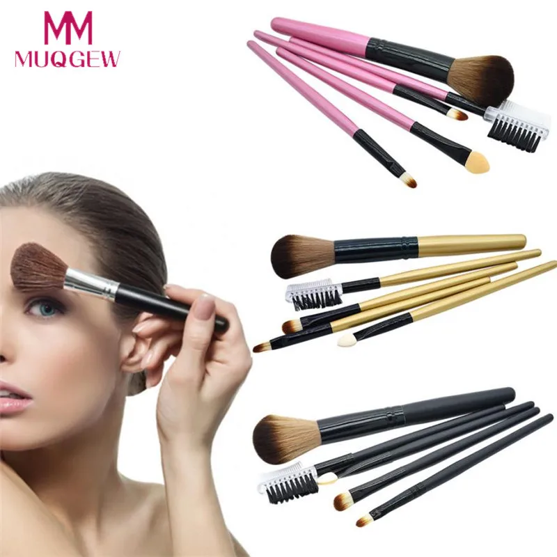 

5 Pcs Makeup Brushes Set EyeShadow Brush Cosmetic Tool Eye Shadow Blending Make Up Brushes For Beauty pinceaux maquillage