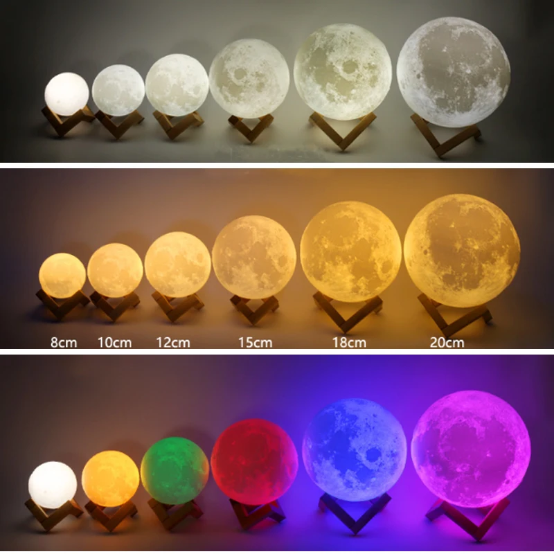 New-Dropship-3D-Print-Moon-Lamp-Colorful-Change-Touch-Usb-Led-Night-Light-Home-Decor-Creative