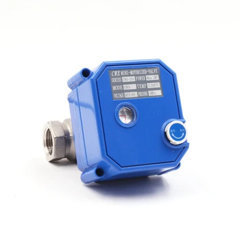 

CWX-25S 2.5NM ss304 bsp npt automatic on off electric actuator with ball valve for water system