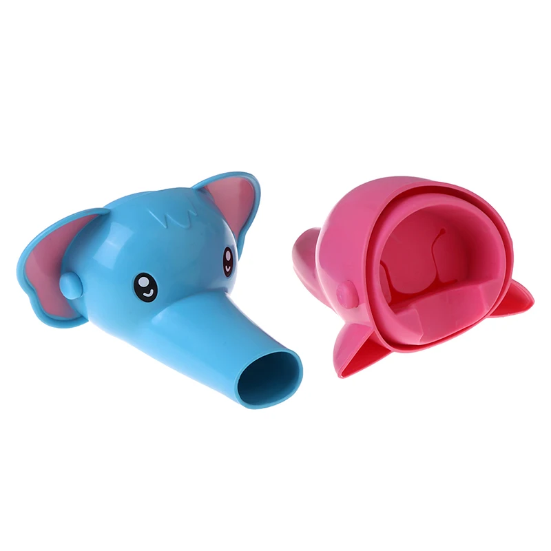 1PCS Kid Faucet Extender Sink Animals design Baby Tubs Kids Hand Washing Bathroom Sink Handle Extension Toddler