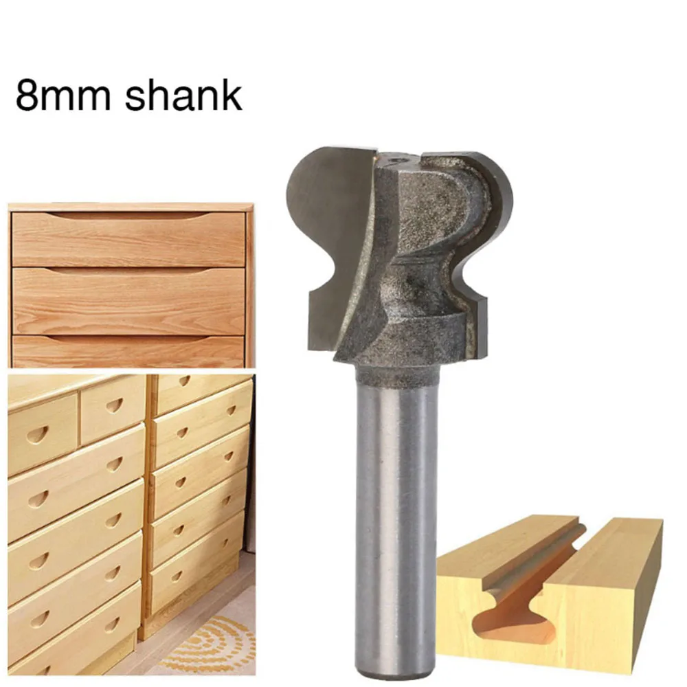 Woodworking Tool Wood Milling Cutters Electric Two Arc Nail Clippers Manual Drawer Knife Cupboard Door Slot Knife
