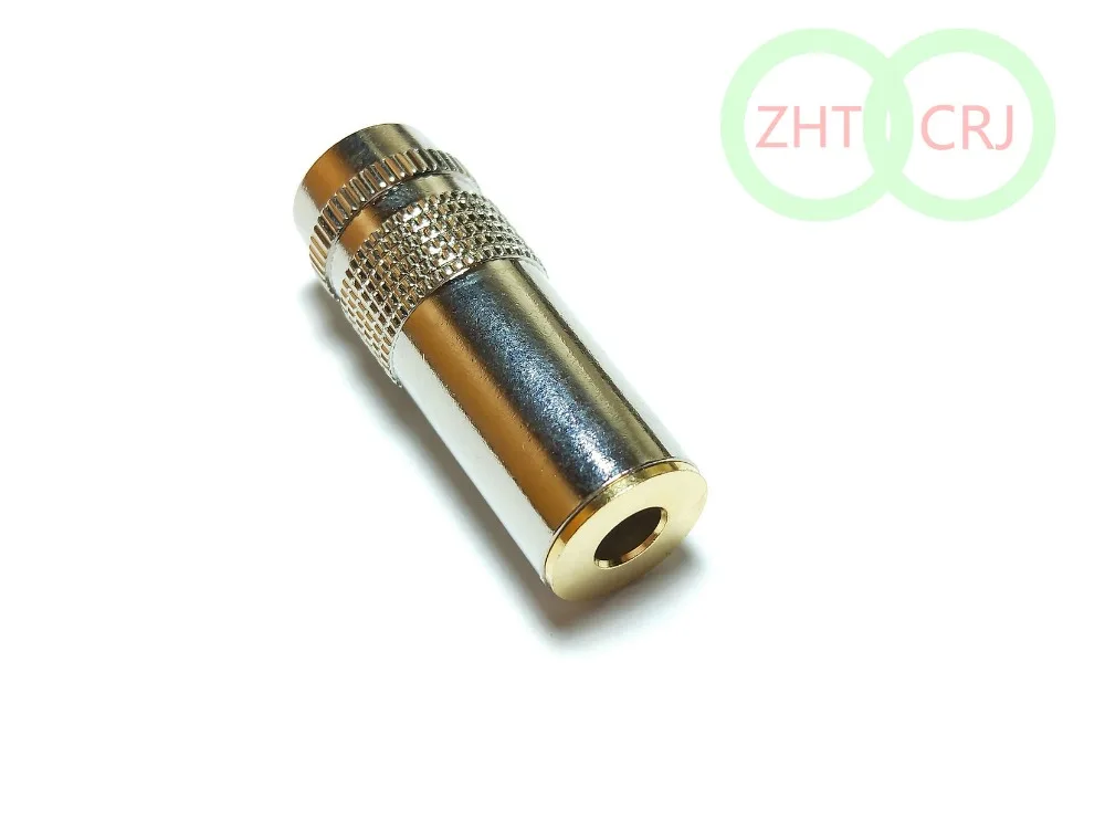20pcs brass 4 4mm 5 Poles Female Full Balanced Headphone Plug adapter