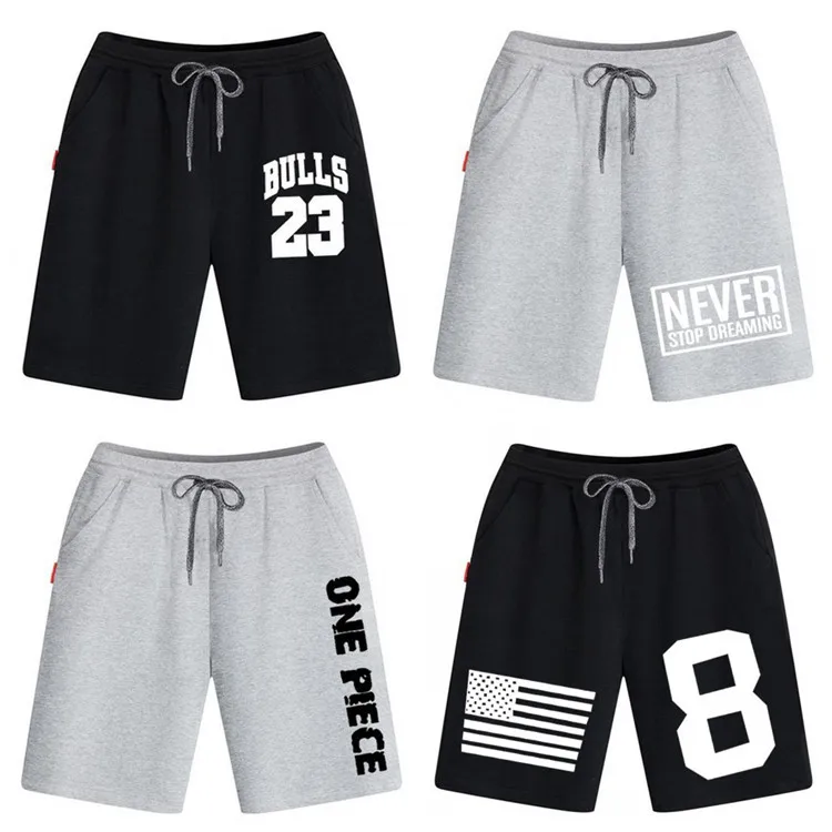 

Foreign Trade Summer New Men's Sports Pants Korean Version of Loose Size Sports Shorts Men's Five-minute Pants