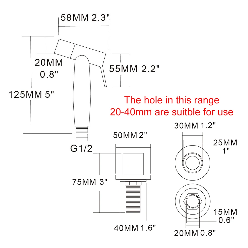 Free shipping 304 stainless steel metal kitchen spray and faucet sprayer with hose and head accessory for kitchen sink washing