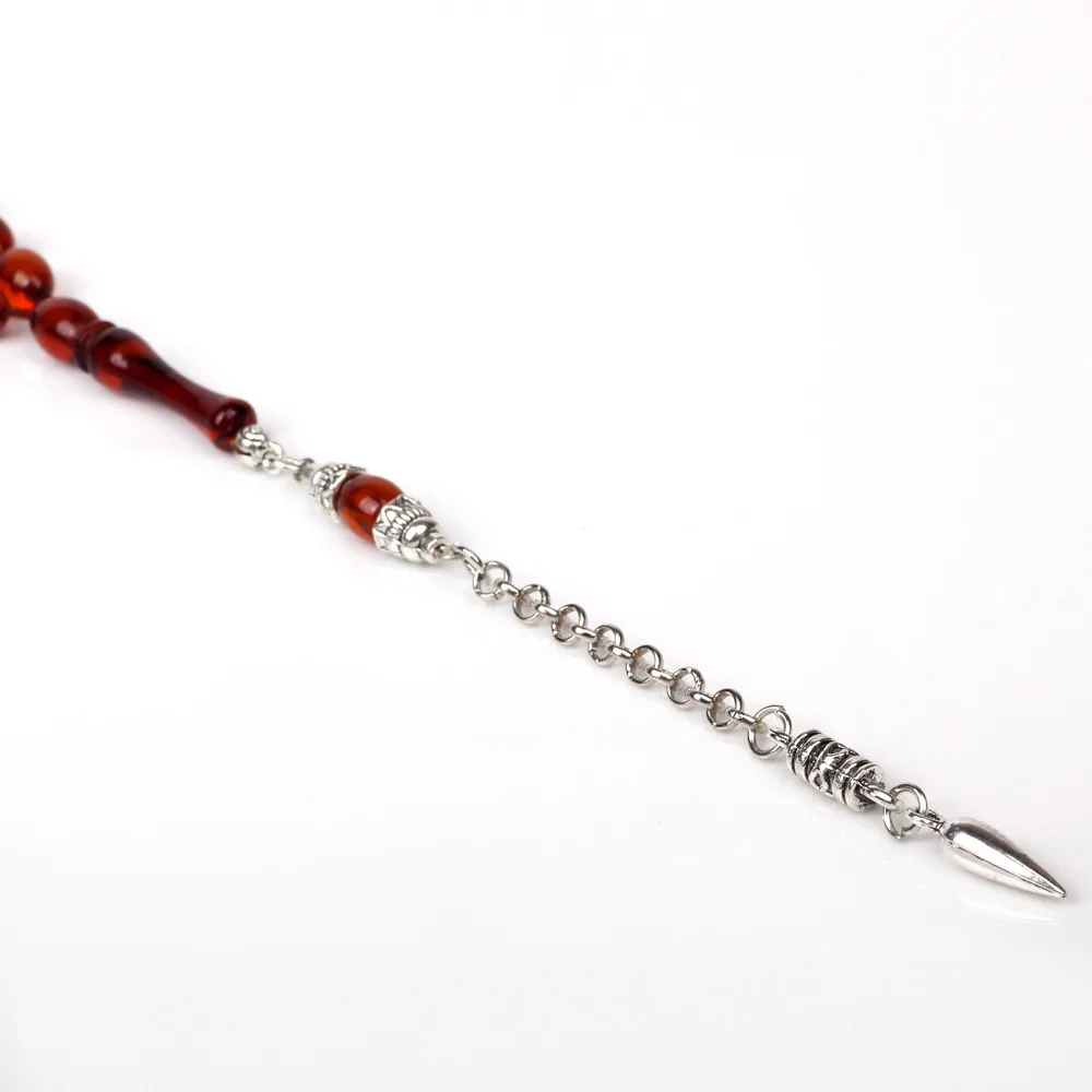 Tasbih магазин смолы янтарные Молитвенные Четки из бусин tesbih Мусульманский