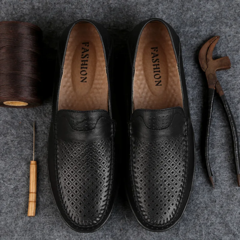 Мужская обувь; мокасины из натуральной коровьей кожи; лоферы; Tenis Masculino Adulto; водонепроницаемые мокасины ручной работы на плоской подошве без застежки; Мужская обувь; размеры 38-47