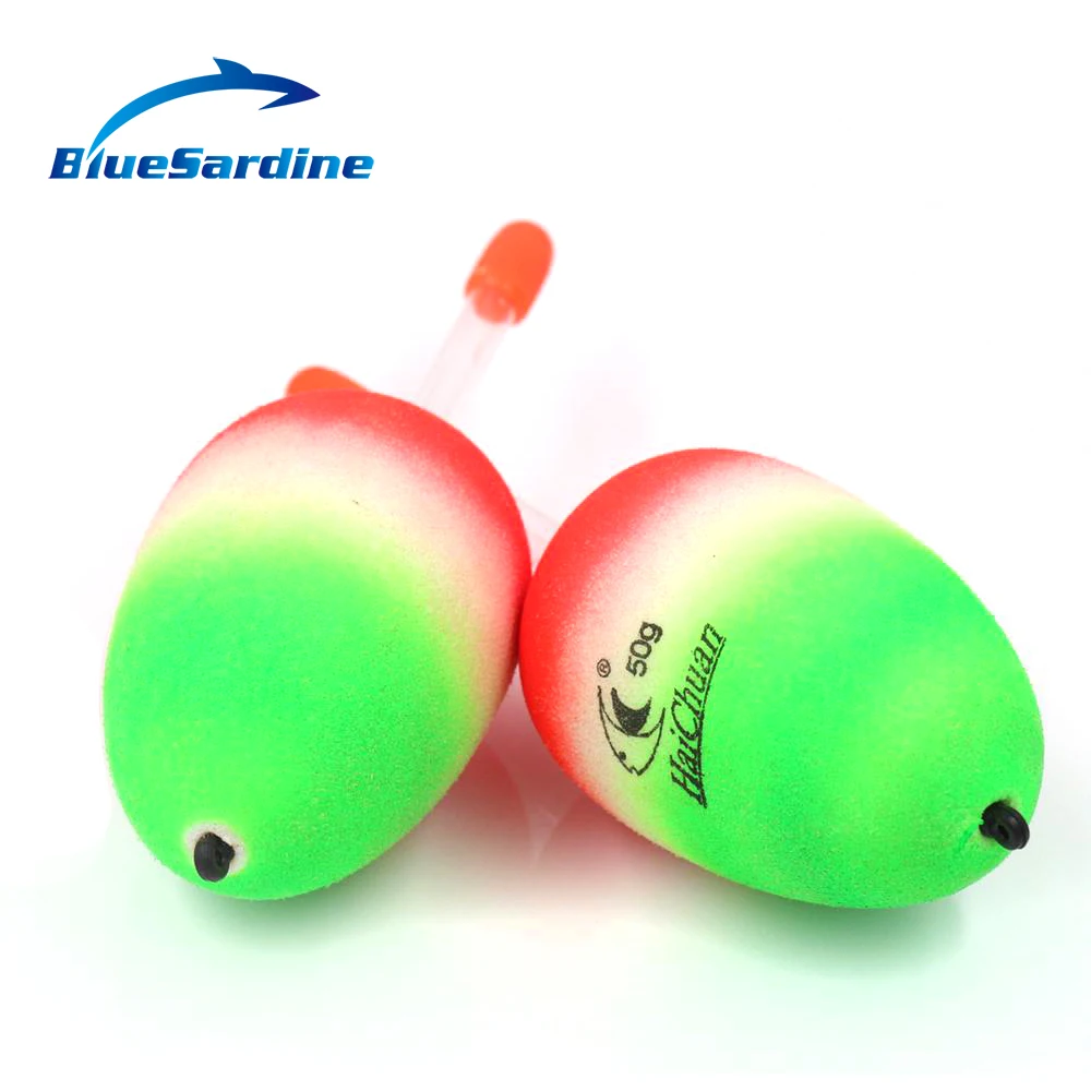 BlueSardine 5PCS Fishing Float EVA Foam Fishing Bobber Light Stick 12CM