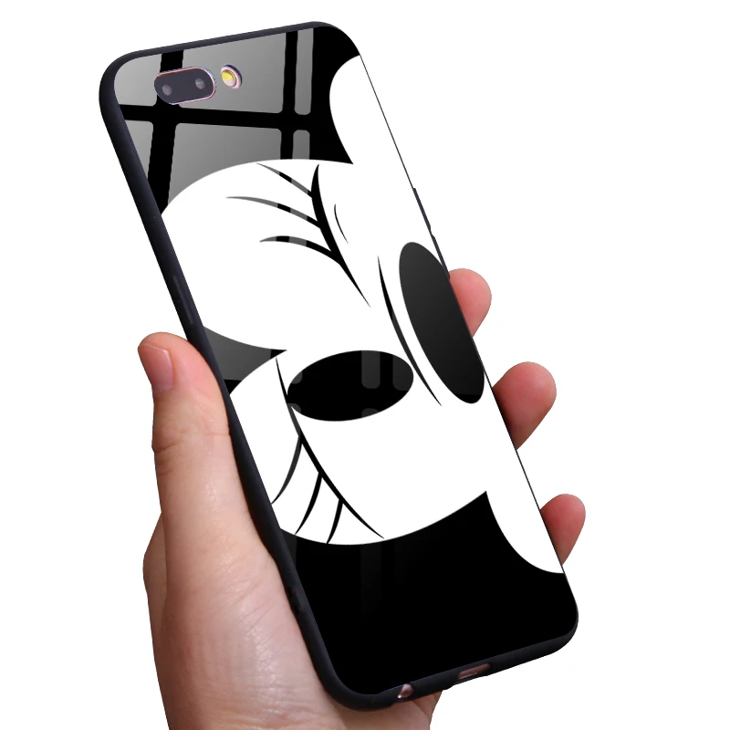 Милый мультяшный чехол для телефона из закаленного стекла TPU s для iPhone 11 Pro XR XS MAX X, чехол для iPhone 6 7 8 6 S Plus, чехол, Fundas Coque - Цвет: minizy