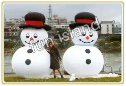 Гигантские Надувные Снеговик для рекламы/украшения/Продвижение рождественские украшения Бесплатная доставка