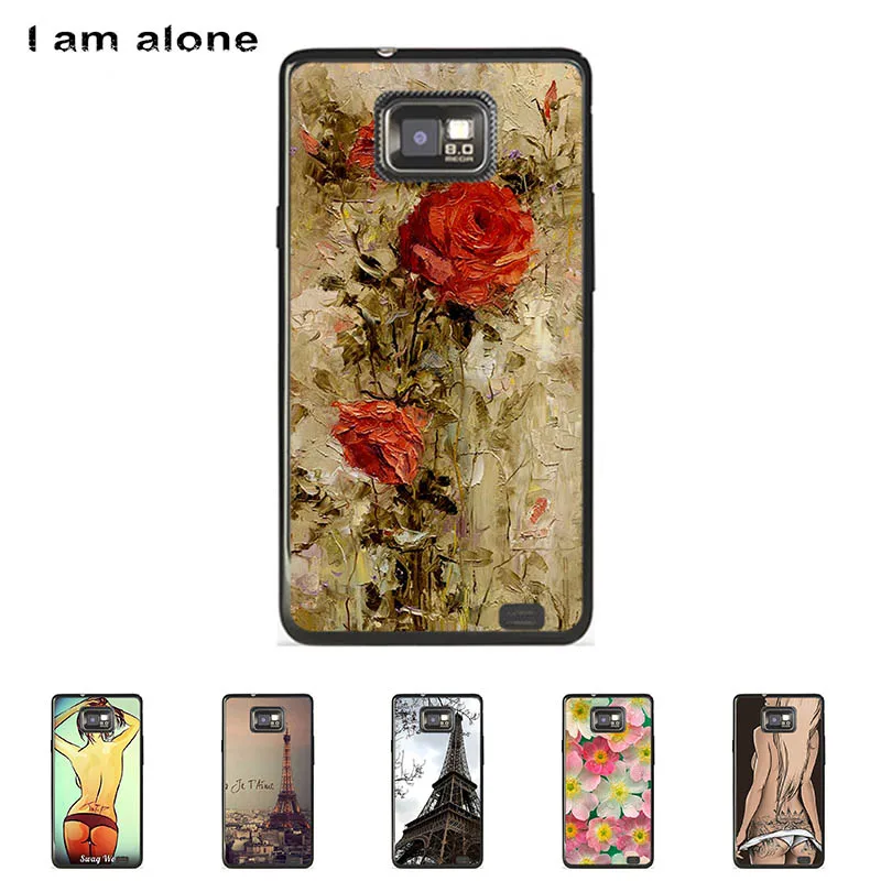 

For Samsung Galaxy S II S2 I9100 4.3 inch Solf TPU Silicone Shell Color Paint Case Mobile Phone Cover Bag Cellphone Skin Mask