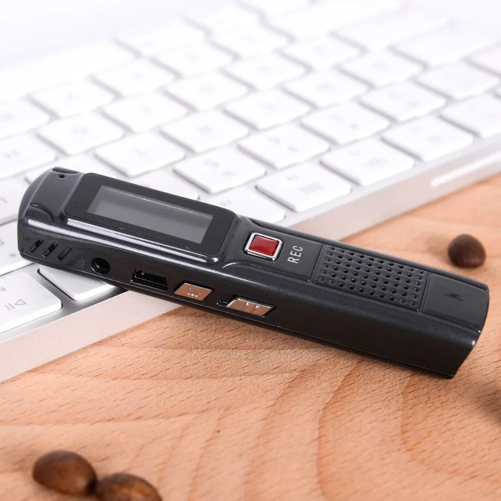 Volemer Digital Pen Audio Voice Recorder Dictaphone with WAV MP3 Player A-B Repeating 96 Hours Recording For Meeting Police
