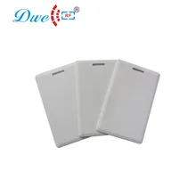 DWE CC RF считываемая и перезаписываемая толстая карта может использоваться для копирования TK4100 EM4100 ID карты