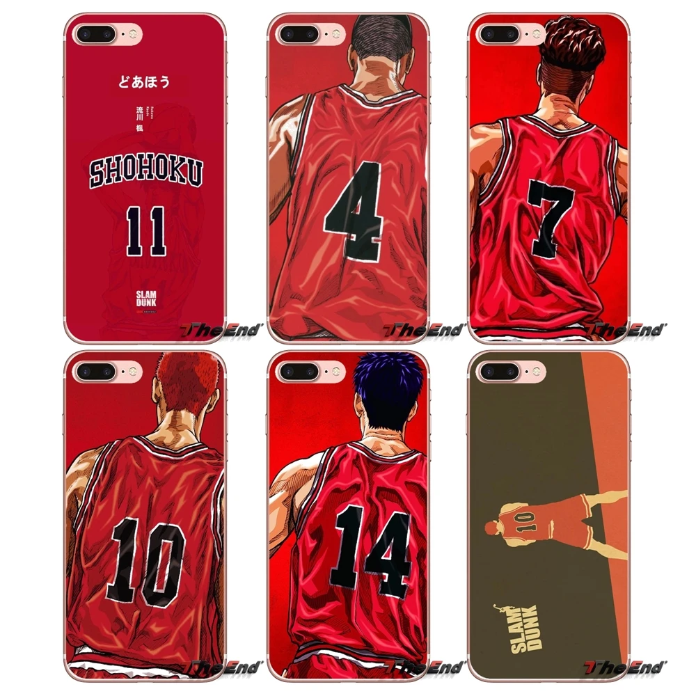 

For Xiaomi Mi6 Mi 6 A1 Max Mix 2 5X 6X Redmi Note 5 5A 4X 4A A4 4 3 Plus Pro slam dunk Accessories Phone Shell Covers