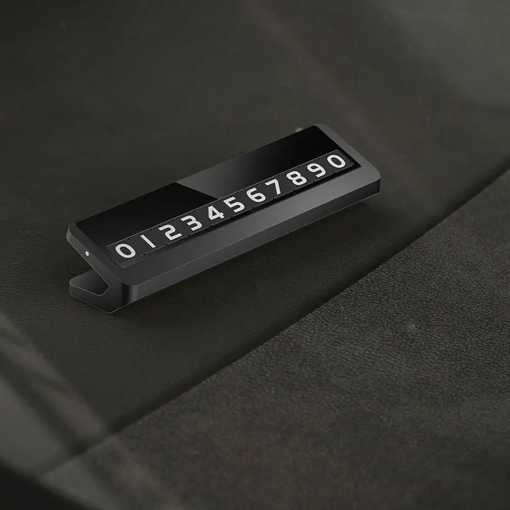 Для автомобильного телефона Временная парковочная панель с карточками ночной скрытый авто стикер стоп
