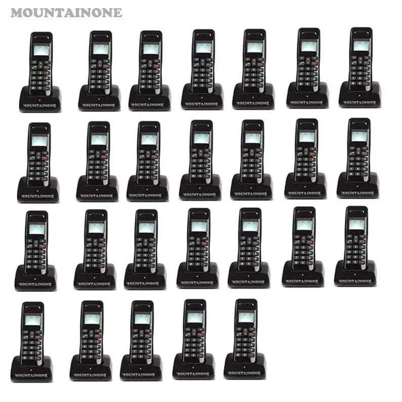 MOUNTAINONE Новое поступление 2 4 GHz беспроводная цифровая аудио Интерком система для