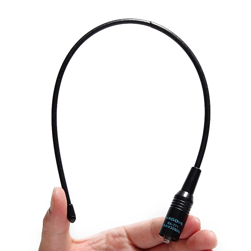 Двухдиапазонная Антенна NAGOYA NA 771 SMA Female 144/430MHz для Baofeng|Запчасти и аксессуары раций|