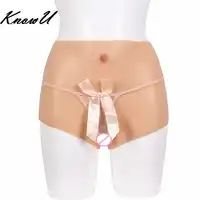 KnowU Ondergoed Transvestiten Cosplay Panty Crossdresser TV Vagina CD Siliconen transgender drag queen накладная грудь shemale