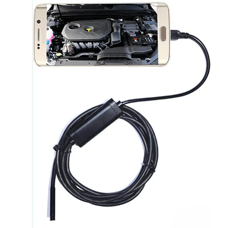 Gakaki 5,5 мм 2 м Мини Usb Android инспекционная эндоскоп камера Подводный эндоскоп трубка змея микро-камера s для ПК Android телефон