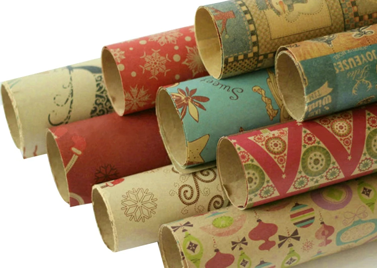 Buy Christmas Gift Wrapping Paper Roll