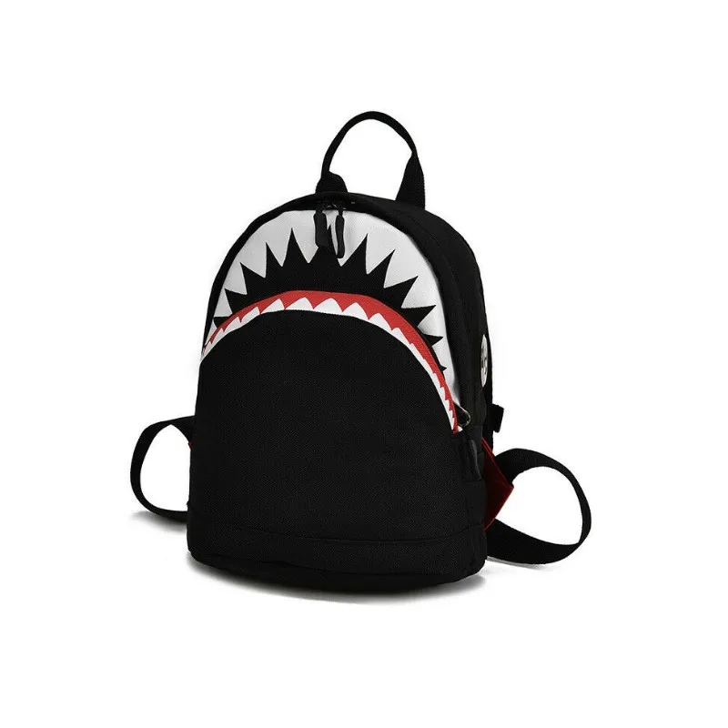 Детский рюкзак Акула школьная сумка для книг ученическая мальчик рюкзак тканевый для девочек подарок