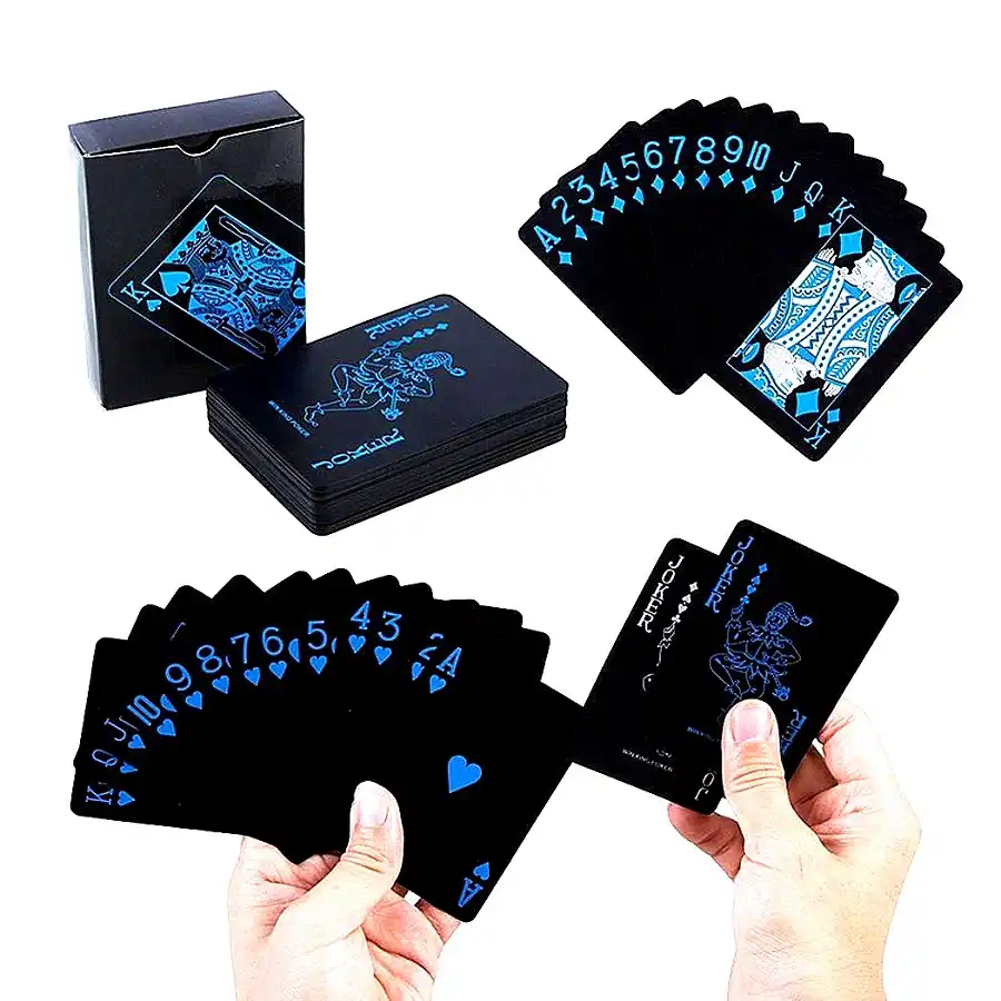 juego de cartas negras