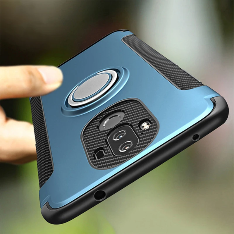 

hard stand phone case For huawei P20 Lite Pro P10 P Smart Plus MATE 9 10 NOVA 2 3 3i View V10 Honor 8 9 7X 6C PRO stand cover