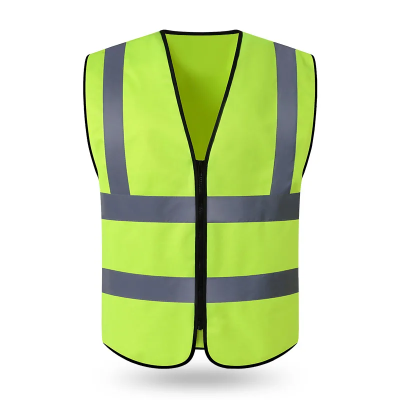 10 PCS Free Custom LOGO Reflective vest construction site safety