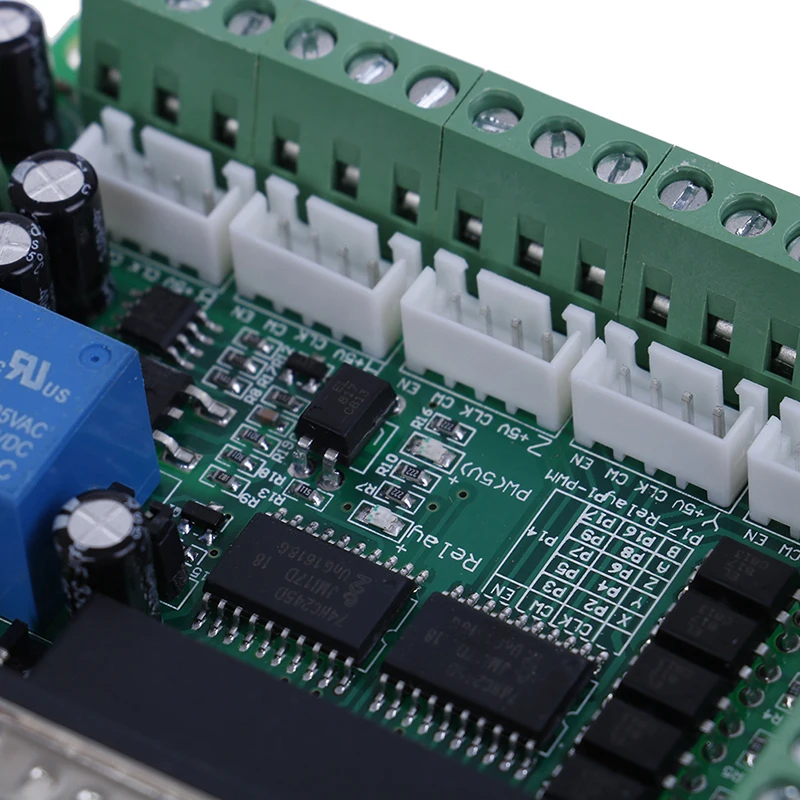 USB интерфейс 5 осевой ЧПУ Breakout плата для шагового контроллера драйвера Mach3