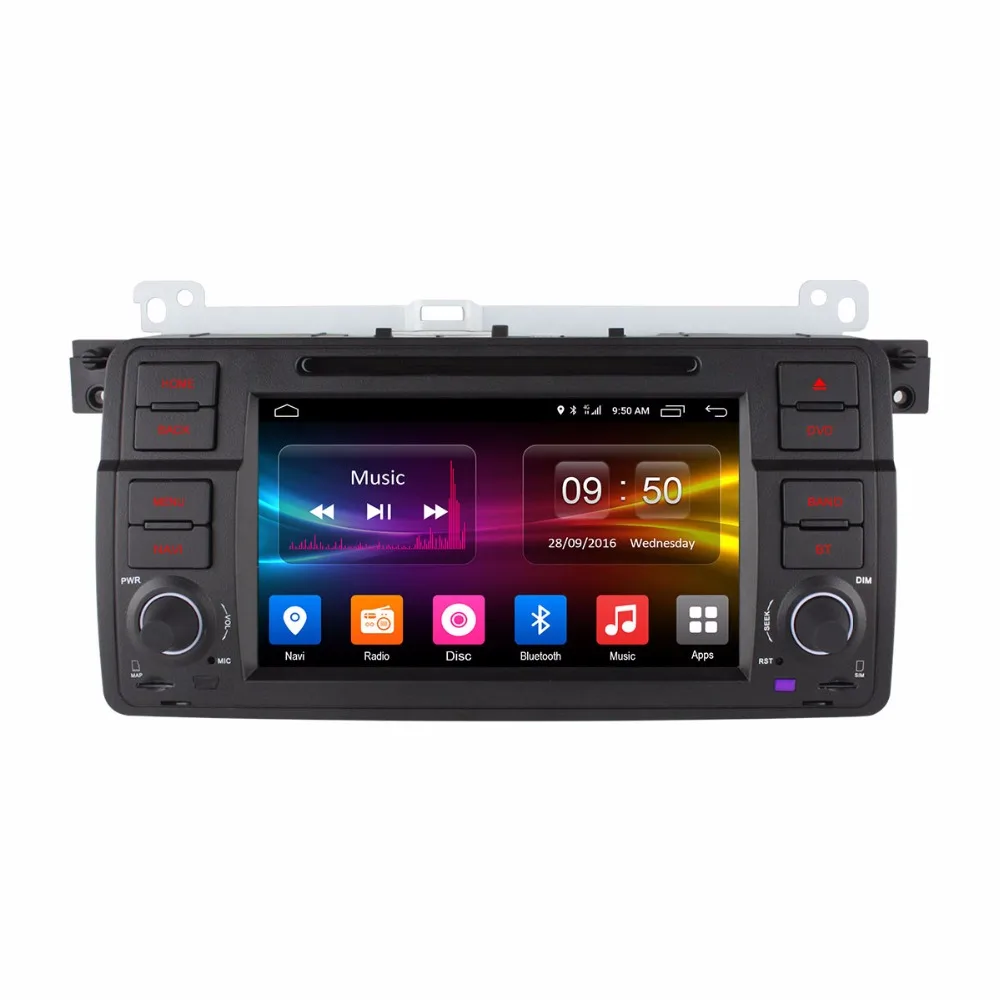 Clearance HD Android 6.0 Octa Core 2GB RAM Car DVD Player for BMW 3 Series E46 M3 1998-2006 4G WIFI Radio Stereo GPS Navigation 2