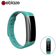 Оригинальный zeblaze zeband Bluetooth 4.0 Smart Браслет Heart Rate Мониторы смарт-браслет с 15 м Bluetooth подключен расстояние
