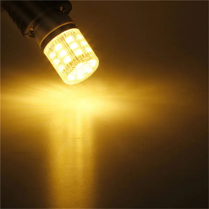Светодиодный светильник-кукуруза E14 4W 27-5730 SMD Энергосберегающая лампа, Чистый теплый белый светильник ing AC DC 24V