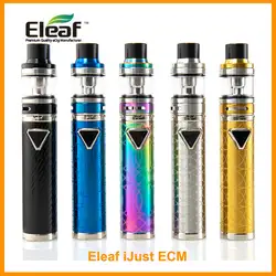 Франция склад оригинальный Eleaf iJust ECM комплект с 3000 мАч встроенный аккумулятор 40 Вт Выход Vape ручка 2 мл/4 мл EC-M/EC-N катушка электронная сигарета