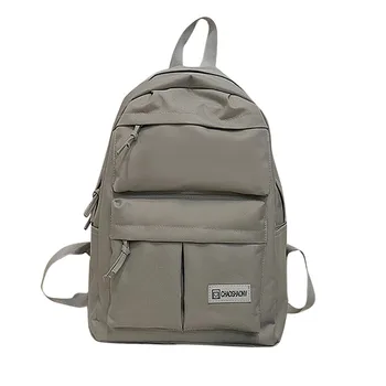 

Maison Fabre New Fashion Women Multifuction Couple Schoolbags big capacity Travel Hiking Backpack Solid Collection Luminous Bags