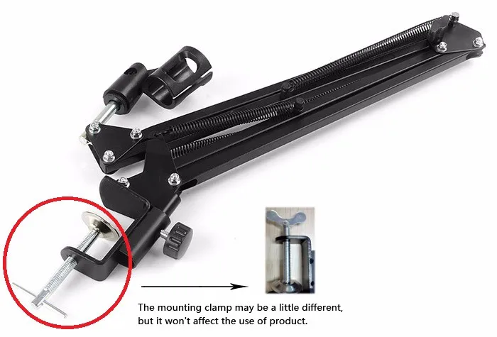 NB-35 микрофон Подвеска рычаг стенд с зажимом и настольный монтажный зажим дополнительный фильтр ветрозащитный экран щит Клип Комплект