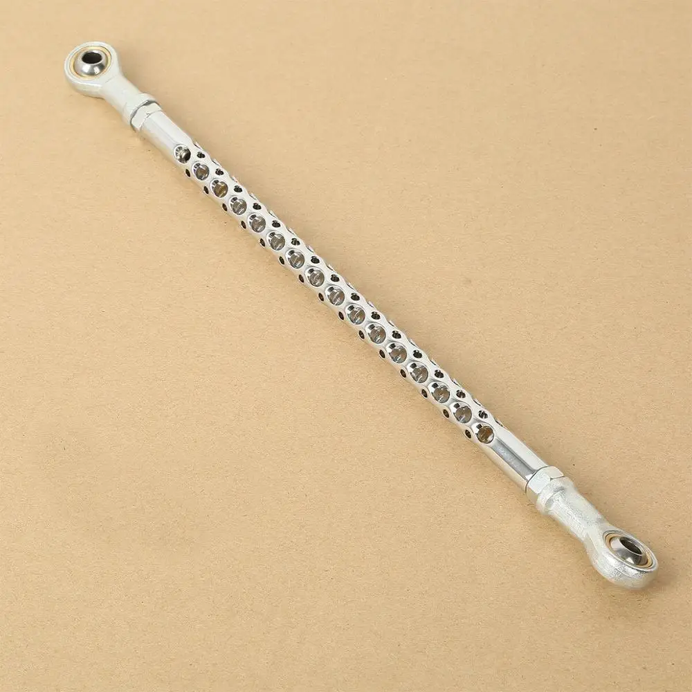

Motorcycle Chrome Round Billet Shifter Linkage Rod For Harley FXS FXST FLST FLHT FLHX 86-18 13