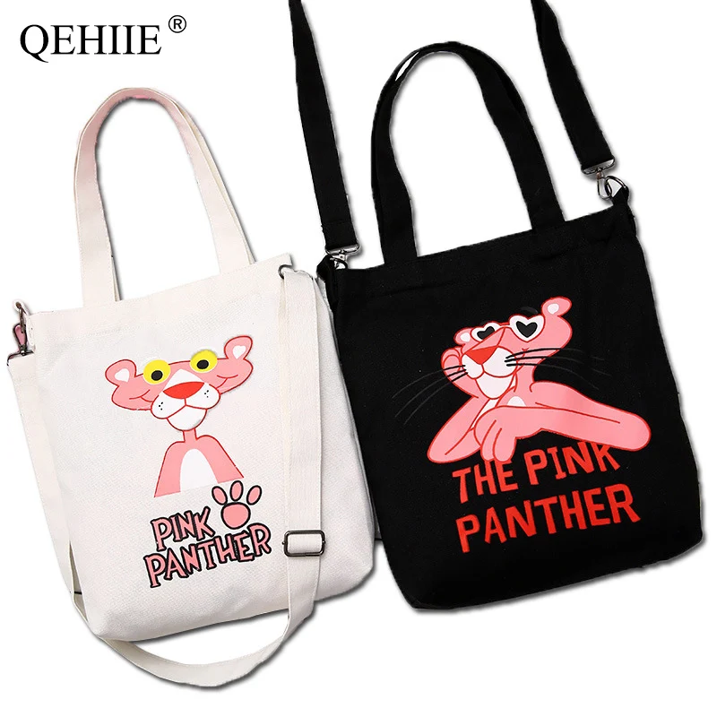 

Fashion Canvas Totes Women Shopping Shoulder Bag Schoolbags Cartoon Series Printing Bag Casual Large Capacity Commuter Handbag