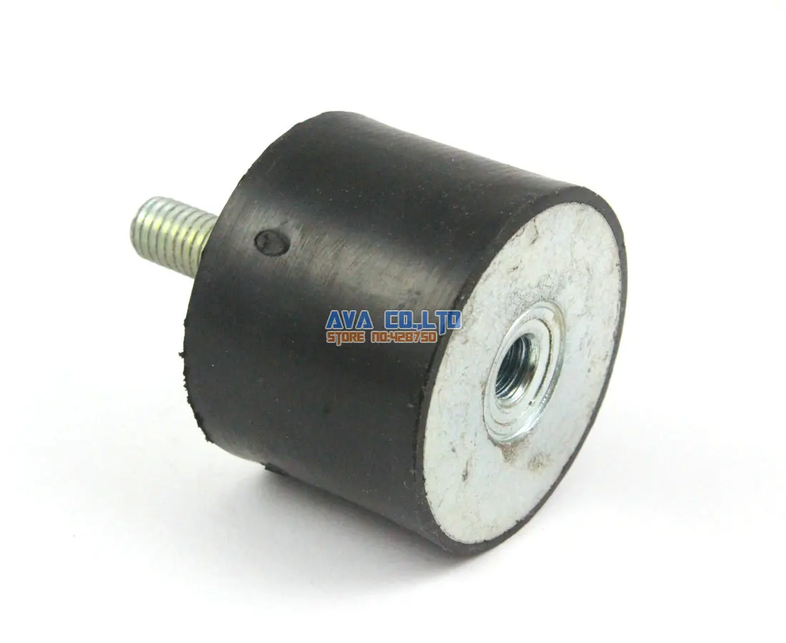 

2 Pieces 40*30mm Body M8*23mm Male Female Rubber Anti Vibration Mount Bobbin Isolator