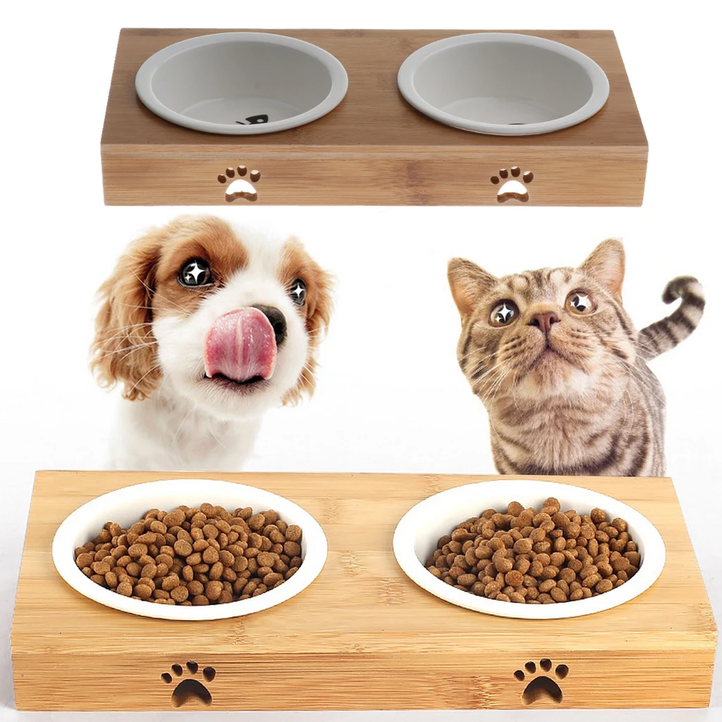 Миска для воды или еды для собаки, кошки, кормушка, одинарная/двойная миска для кормления, набор инструментов для кормления домашних