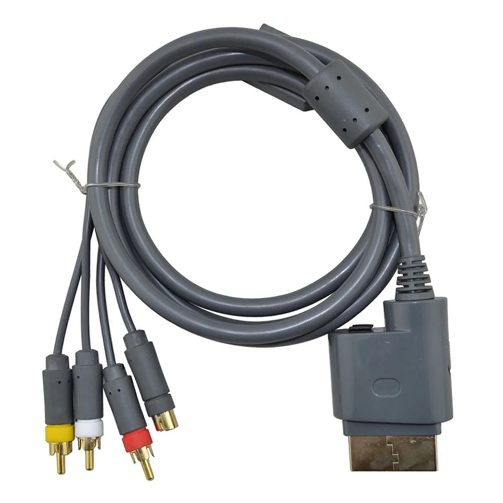 2 шт. для Xbox 360 HD TV Audio S terminal line видео шнур оптический кабель|Кабели| |