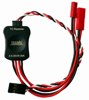

1PC Long-distance Remote Control Switch Electronic Switch Working Voltage 4.8-30v Current 0-30A RC Switches For Aircraft Model