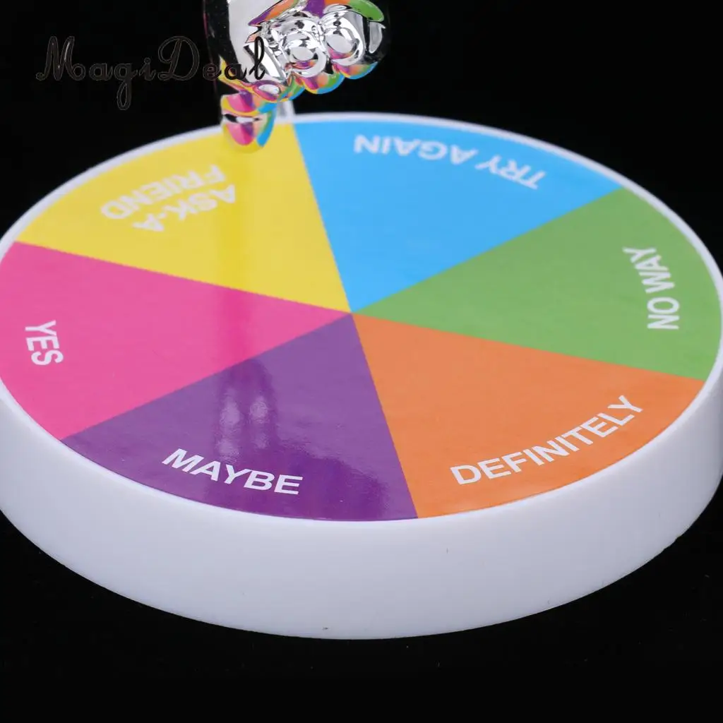 MagiDeal Magic Novelty Decision Maker Magnetic Pendulum Fun Executive Office Home Desk Car Decor Ornaments Kids Toy Gift