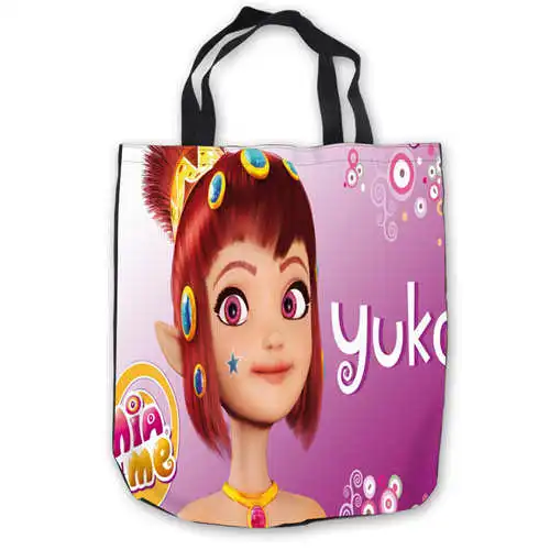 Пользовательские холст Миа ме напкинкопия (1) ToteBags Ручные Сумки хозяйственная