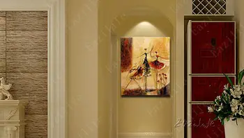 

Spanish Ballet Dancer painting woman Oil painting on canvas hight Quality Hand-painted Painting 2