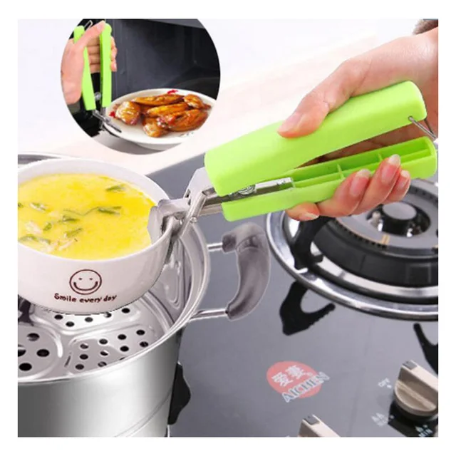 Creative New Picnic Pot Anti Hot Clip Holder Gripper Sing Creative New Picnic Pot Anti Hot Clip Holder Gripper Sing Lifter For Bowl